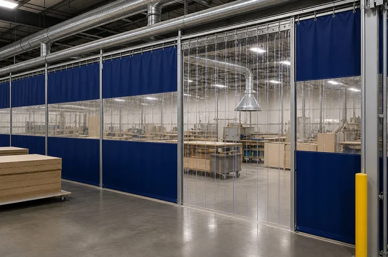 Industrial Dust Control Curtains for Cleaner Workspaces