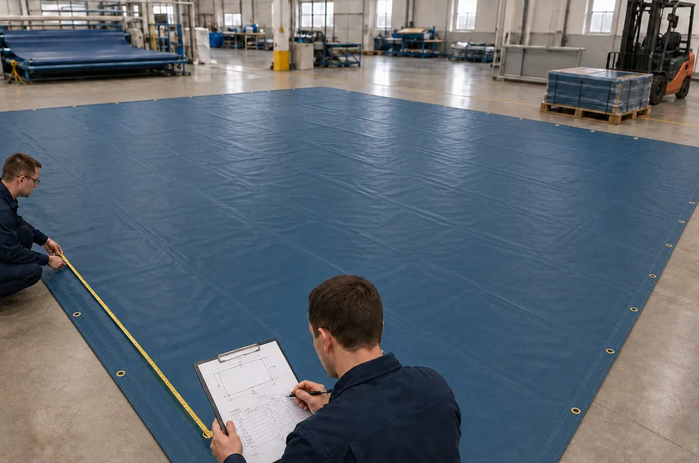 IV. Review Oversized Custom Tarps, Handling, and Packing Cost