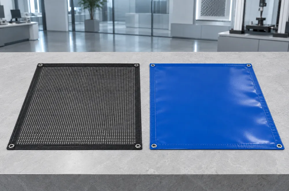 Mesh Tarpaulin vs Solid Tarpaulin GSM
