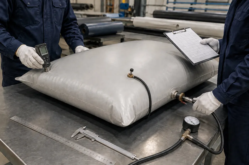 Pillow Tank Inspection Checklist Before and After Use