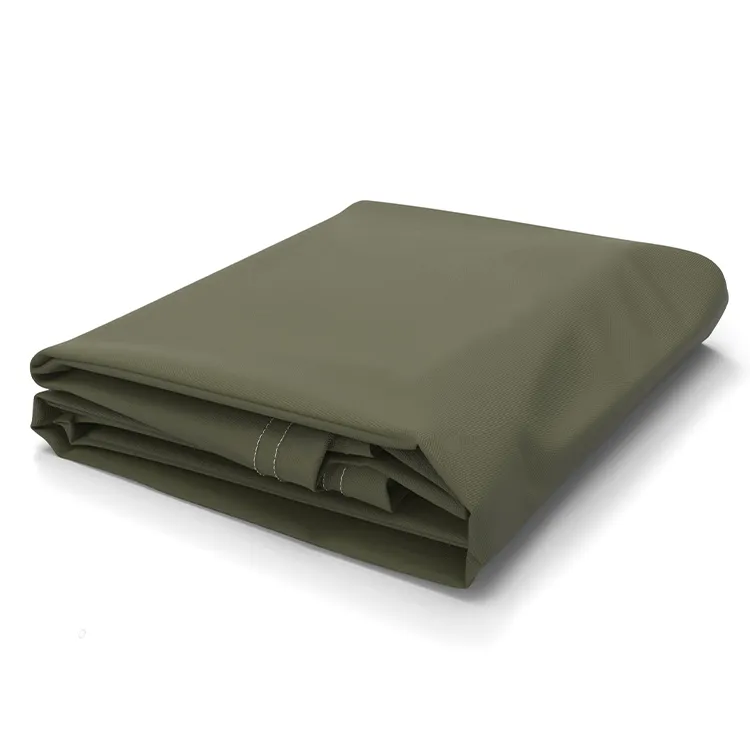 pvc-vinyl-tarp-cover-olive-green-folded
