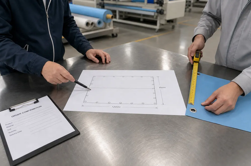 V. Send Roll Material Requirements and Size Mix Before Quotation