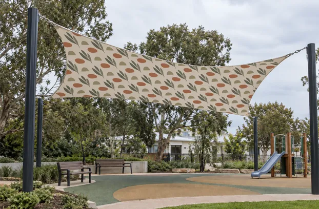 Printed Tensile Shade Canopy