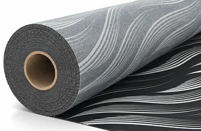 black-gray-abstract-wave-pattern-printed-pvc-tarpaulin-roll-close-view