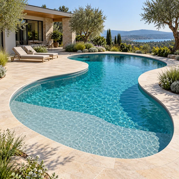 Custom-Shaped Swimming Pools