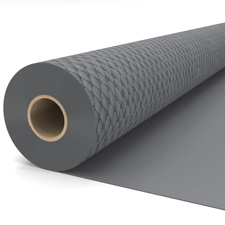 gray-fish-scale-pattern-printed-pvc-tarpaulin-roll-front-view