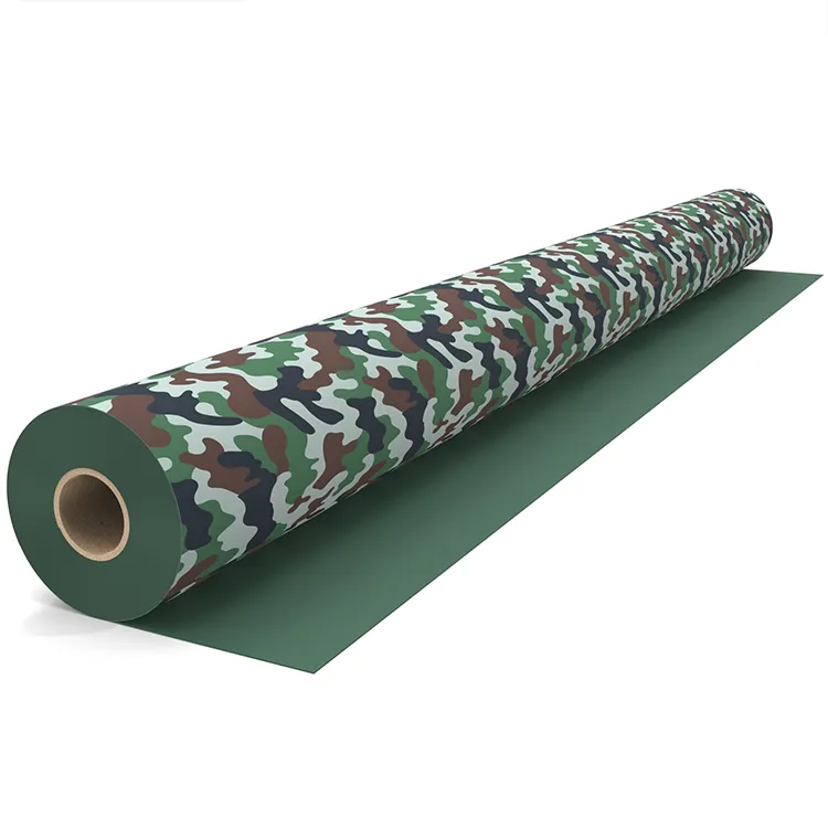 green-woodland-camouflage-printed-pvc-tarpaulin-roll-extended-view
