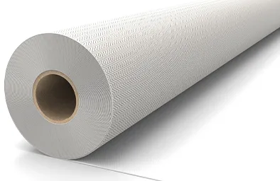 white-chevron-pattern-printed-pvc-tarpaulin-roll-close-view