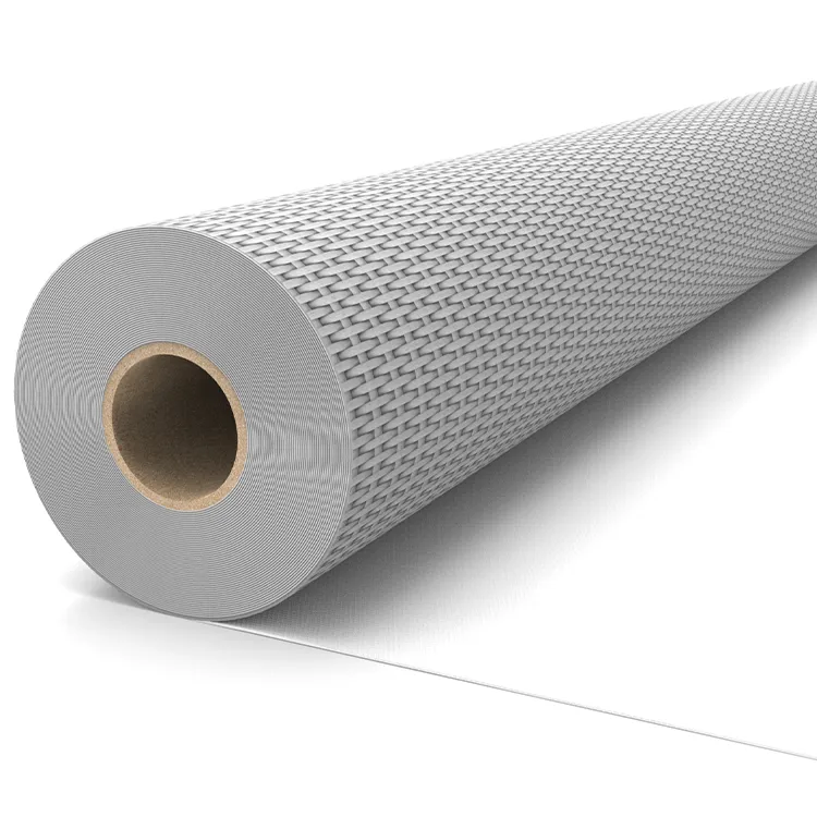 white-gray-basket-weave-pattern-printed-pvc-tarpaulin-roll-front-view