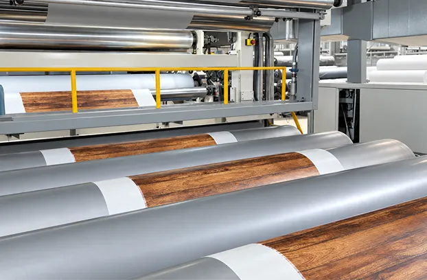 wood printed pvc