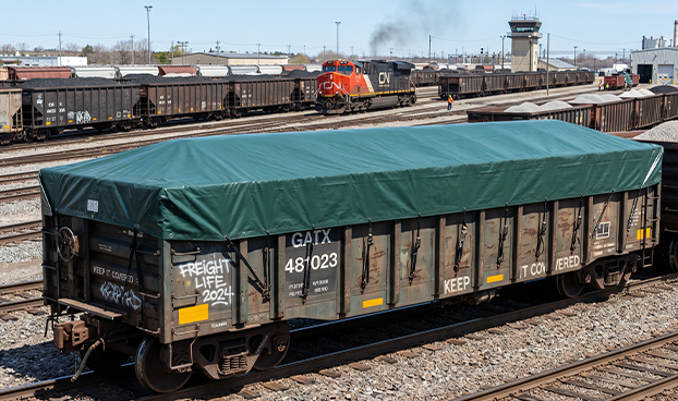 Railcar Tarps & Tarpaulins