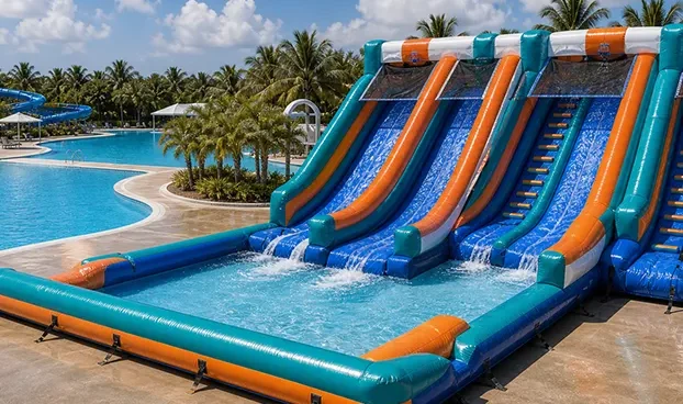 commercial-inflatable-water-slides-water-park-banner